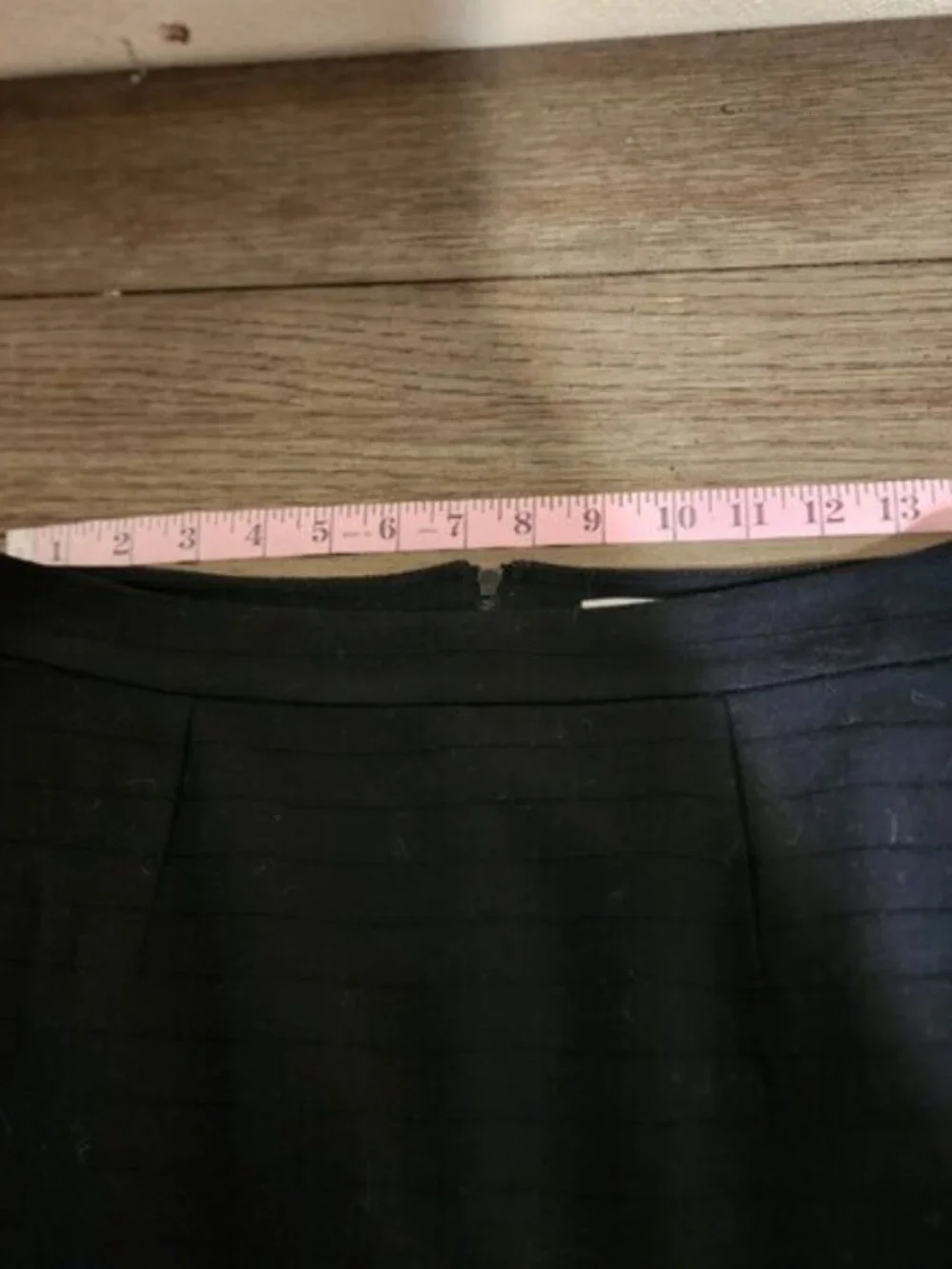 * Halogen Black Pencil Skirt Size 8 Career Office Wear As Is